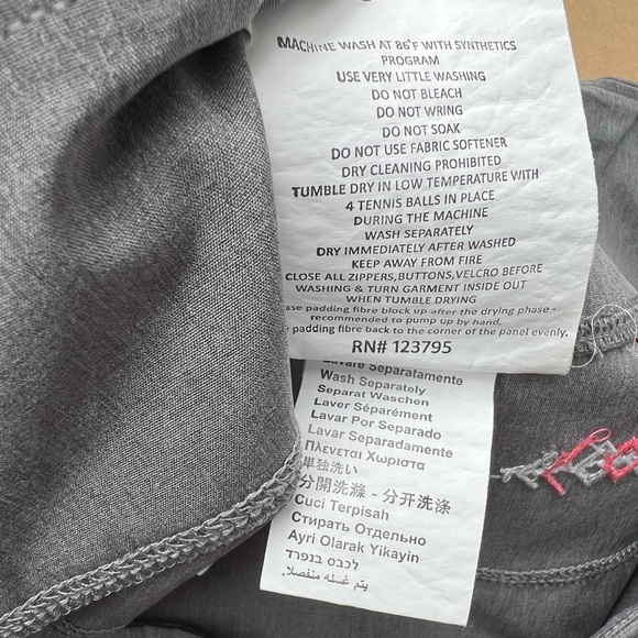 Women's Alp-n-Rock gray 'Esplora' ladies hybrid skirt in Quicksliver embroidered - Picture 3 of 4